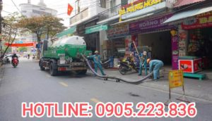 hút bể phốt tại Tiên Lữ