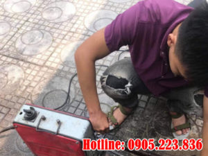 Thợ thông cống Bắc Ninh