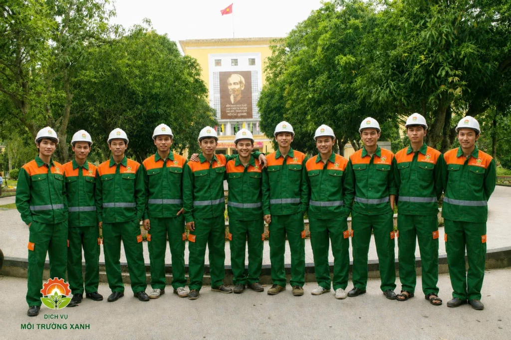 Dịch vụ thông cống nghẹt Quận 1 của Dịch Vụ Môi Trường Xanh