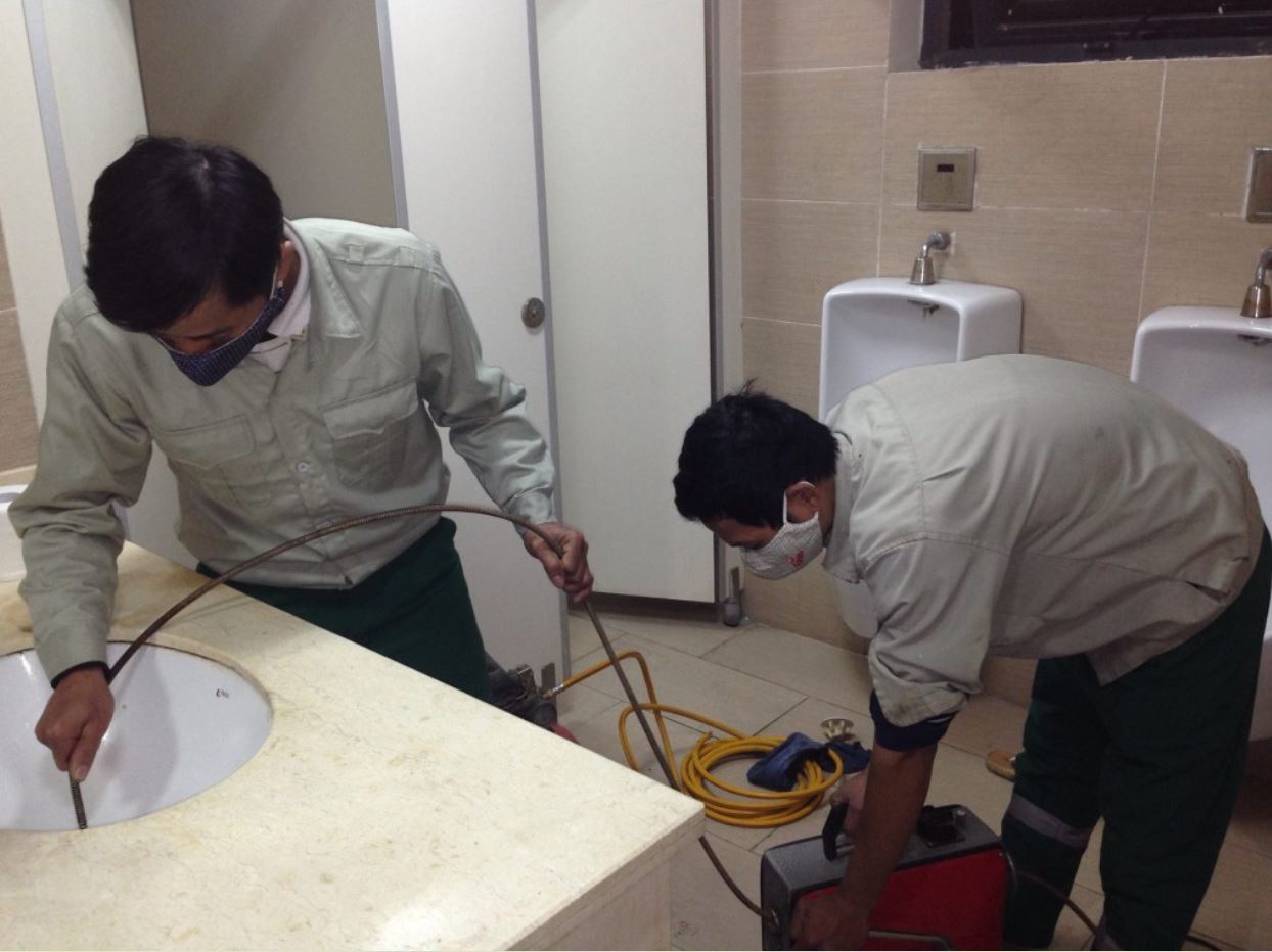 Thông cống nghẹt Quận Tân Phú