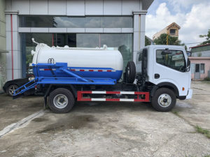 Các loại xe hút hầm cầu/bể phốt phổ biến nhất