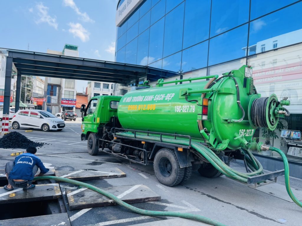  3: Quy trình làm việc hút Bể Phốt Tại Thọ Xuân của công ty