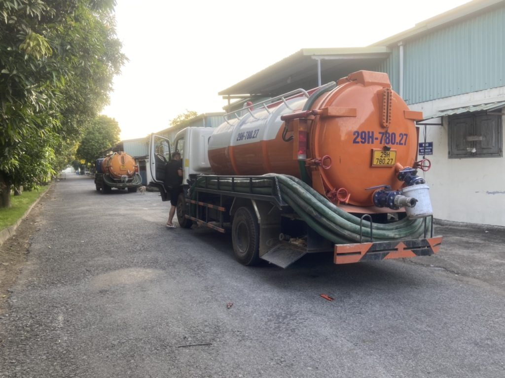 4: Quy trình hút Bể Phốt Tại Hoằng Hóa